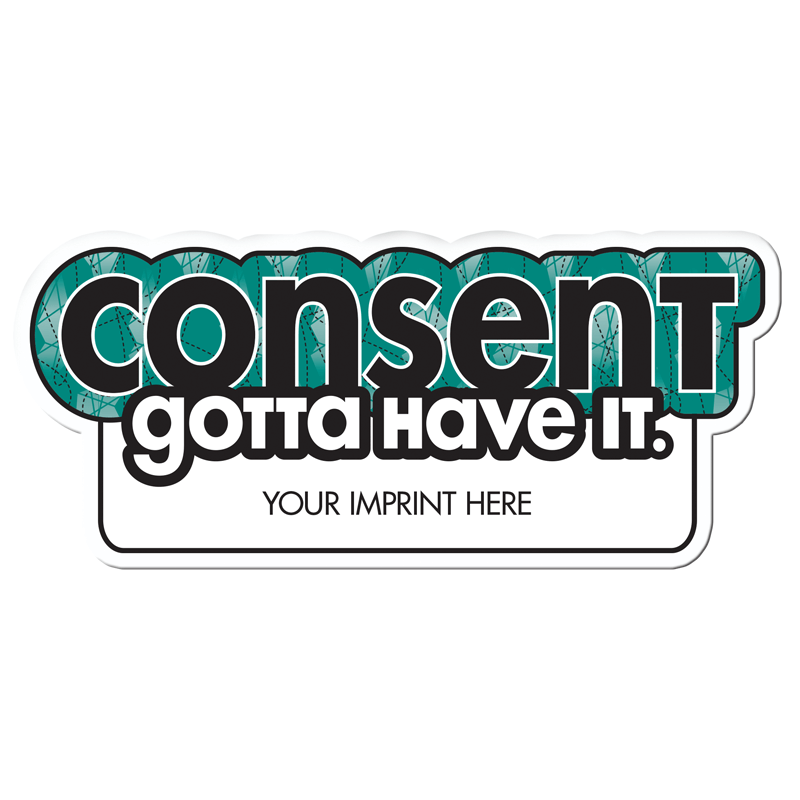 Consent Shaped Magnet