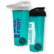 Teal Mixer Bottle