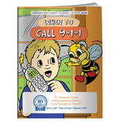 When to Call 9-1-1 Coloring Book