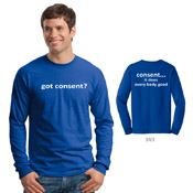 long sleeve t-shirt - 1 color 2 location