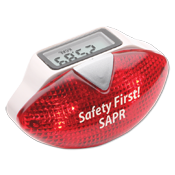 Safety Flash Pedometer