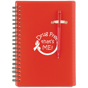 Red Ribbon Notebook
