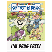 Say No to Drugs Sticker Book