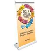 Substance Misuse Mini Retract-A-Banner