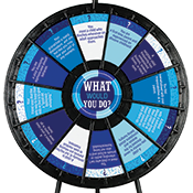 "What Would You Do?" Large Wheel - Child Abuse Graphics Only