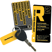 R2 Ready And Resilient Card & Key Tag