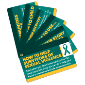 How to Respond to Survivors of Sexual Assault Info Cards