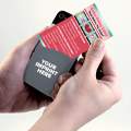 Online Dating Safety Phone Pocket Wallet Card