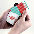 Red Zone and Sexual Assault Phone Pocket Wallet Card