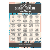 30 Day Mental Health Challenge Magnet
