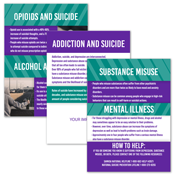 Addiction and Suicide Edu-Display- Graphics Only