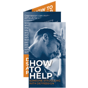 How to Help Someone Struggling With Depression Mini Brochure