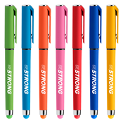 Tropical Soft Touch Pen with Stylus