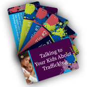 Talk To Kids About Trafficking Info Cards
