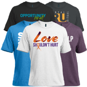 Custom Unisex T-shirt 2-Colors, 1 Location Imprint