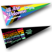 Diversity, Equity, Inclusion Pennant