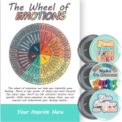 Emotions Wheel Mini Poster and Button