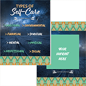 Types of Self-Care Coloring Book - Native