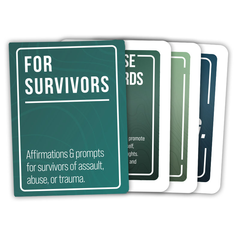 Affirmations for Survivors Deck of Cards