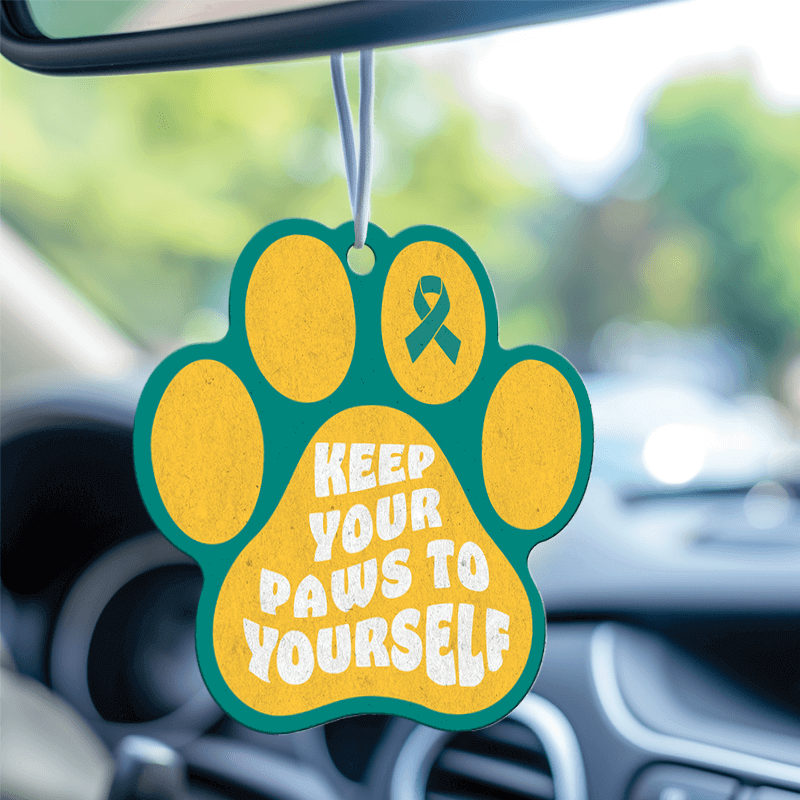 Keep Your Paws to Yourself Air Freshener