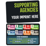 Supporting Agencies Wallet Card