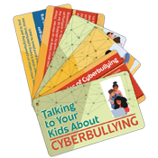 Talking to Kids About Cyberbullying Info Cards