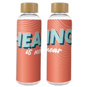 Healing is Not Linear Water Bottle