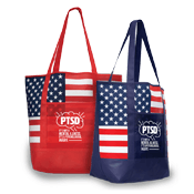 U.S. Flag Non-Woven Tote