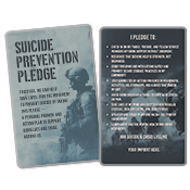 Suicide Prevention Pledge Wallet Card